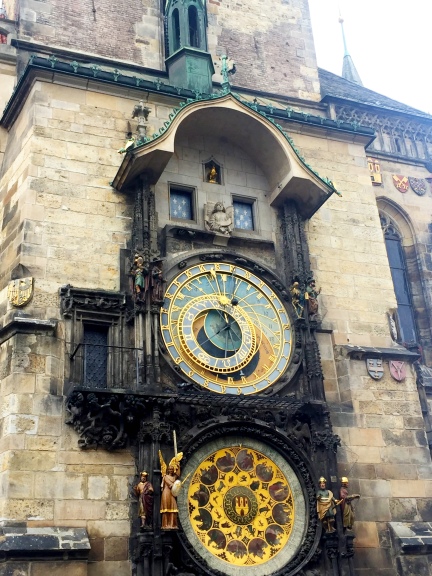 Oldest Astronomical Clock in Prague, Czech Republic