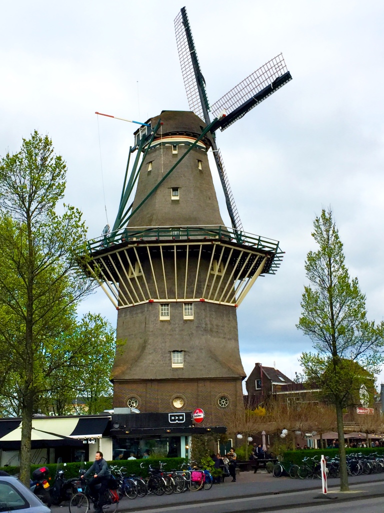 Brouwerij't IJ Brewery & last remaining windmill in Amsterdam