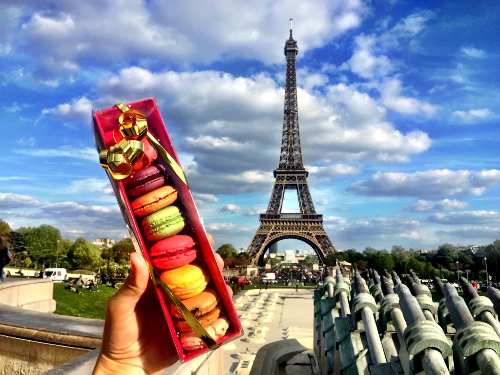 Macarons and the Eiffel Tower