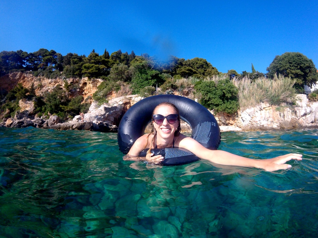 Swim spot in Dubrovnik 