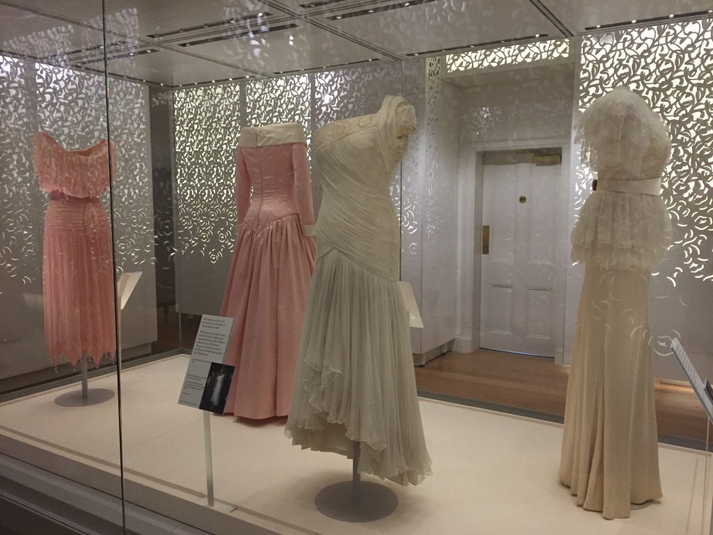 Princess Diana's dresses on display in Kensington Palace