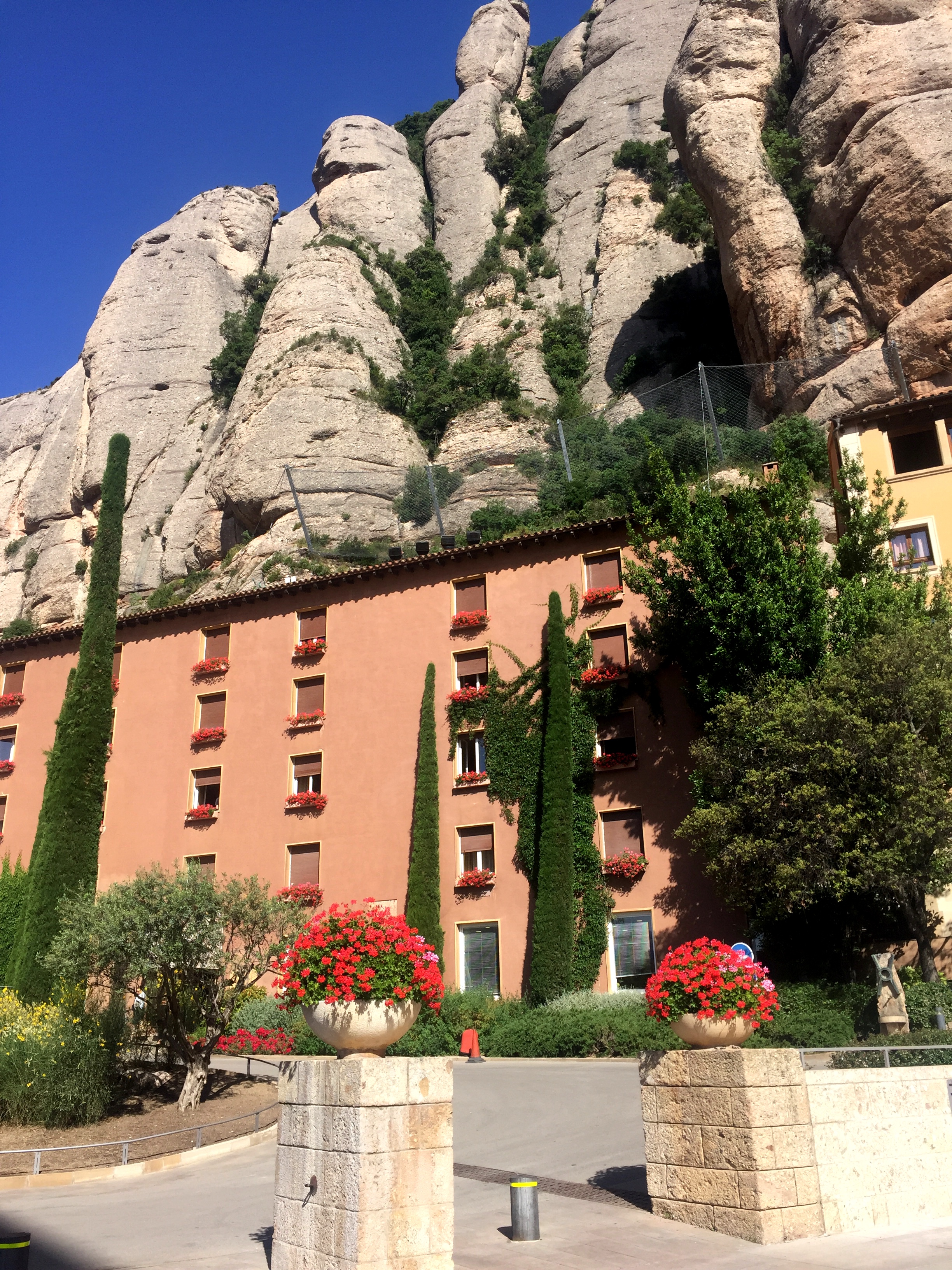 Hotel at Monserrat Abbey for Pilgrims & Visitors 