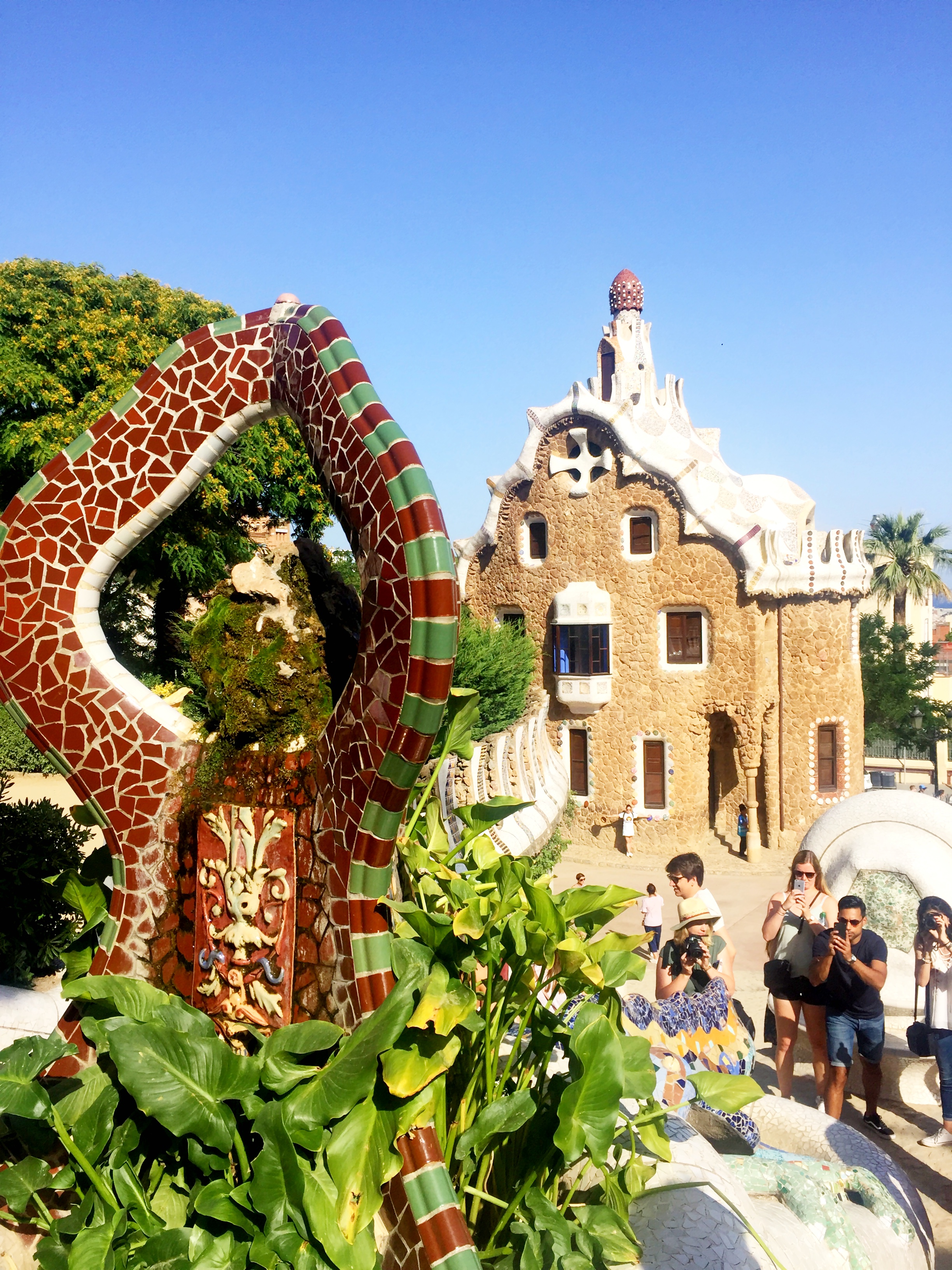 Best Gaudí sites in Barcelona: Park Güell