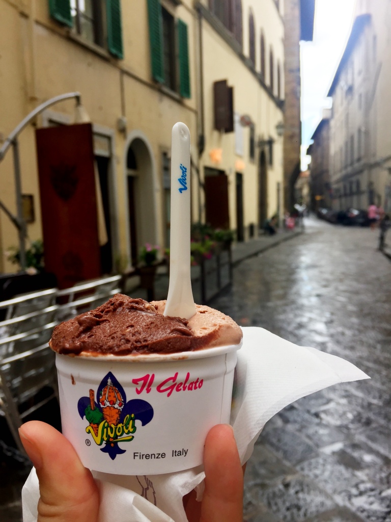 Vivoli gelateria in Florence, Italy
