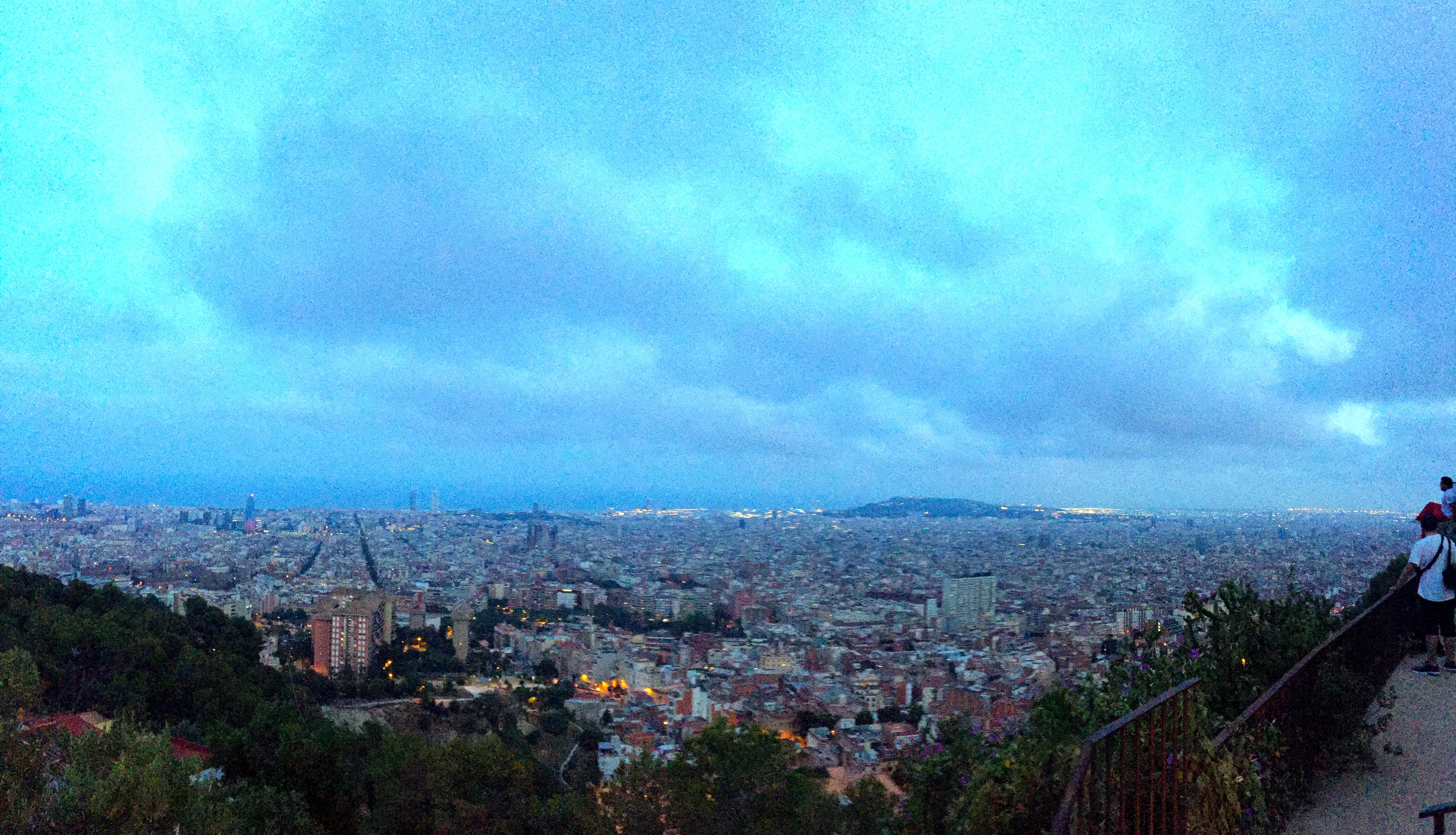 View of Barcelona from the Bunkers del Carmel