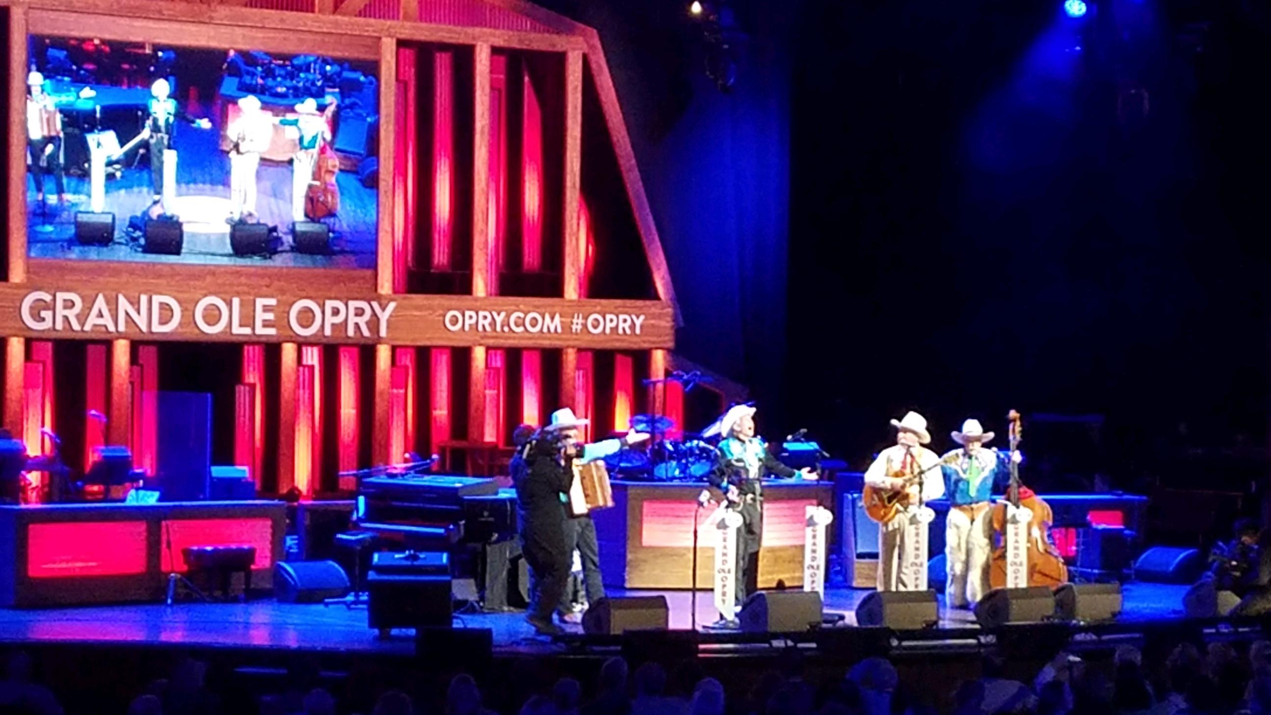 Performers at the Grand Ole Opry