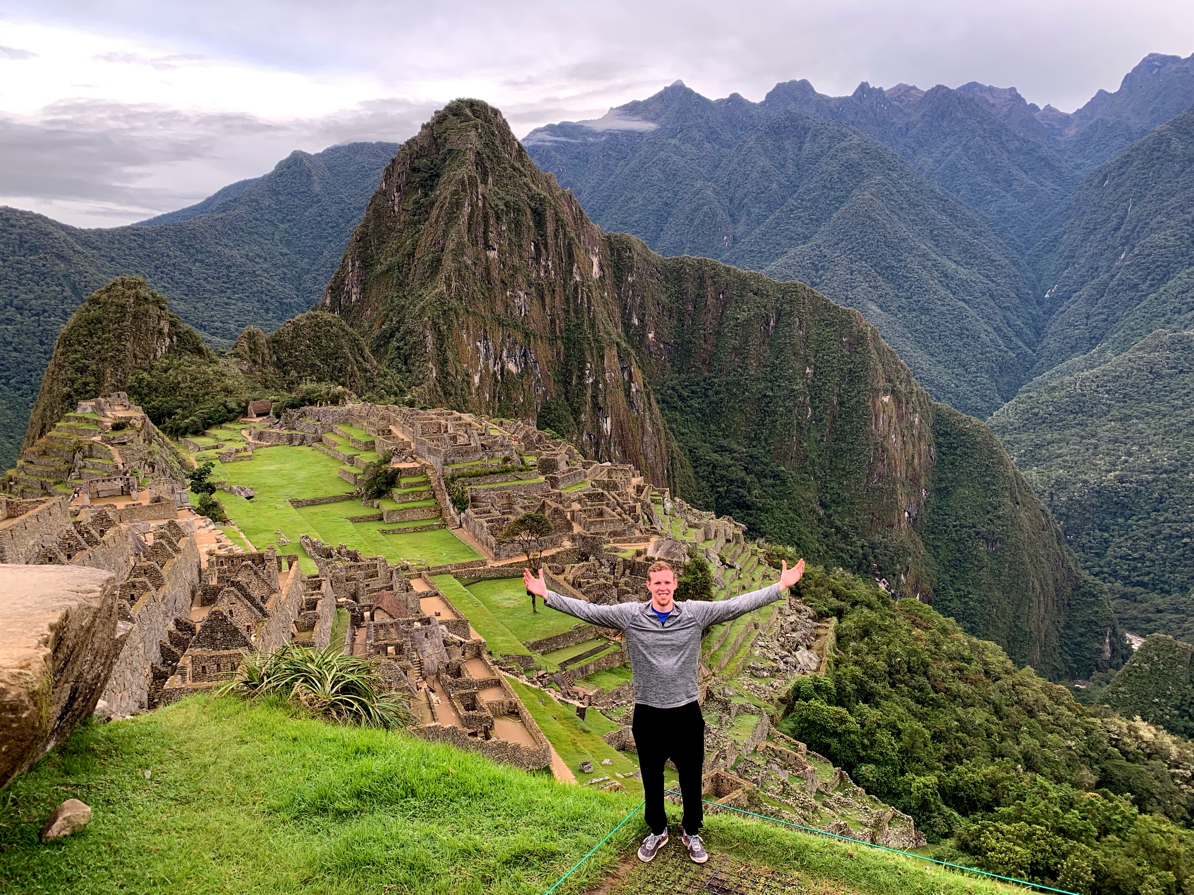 Mark at Machu Picchu