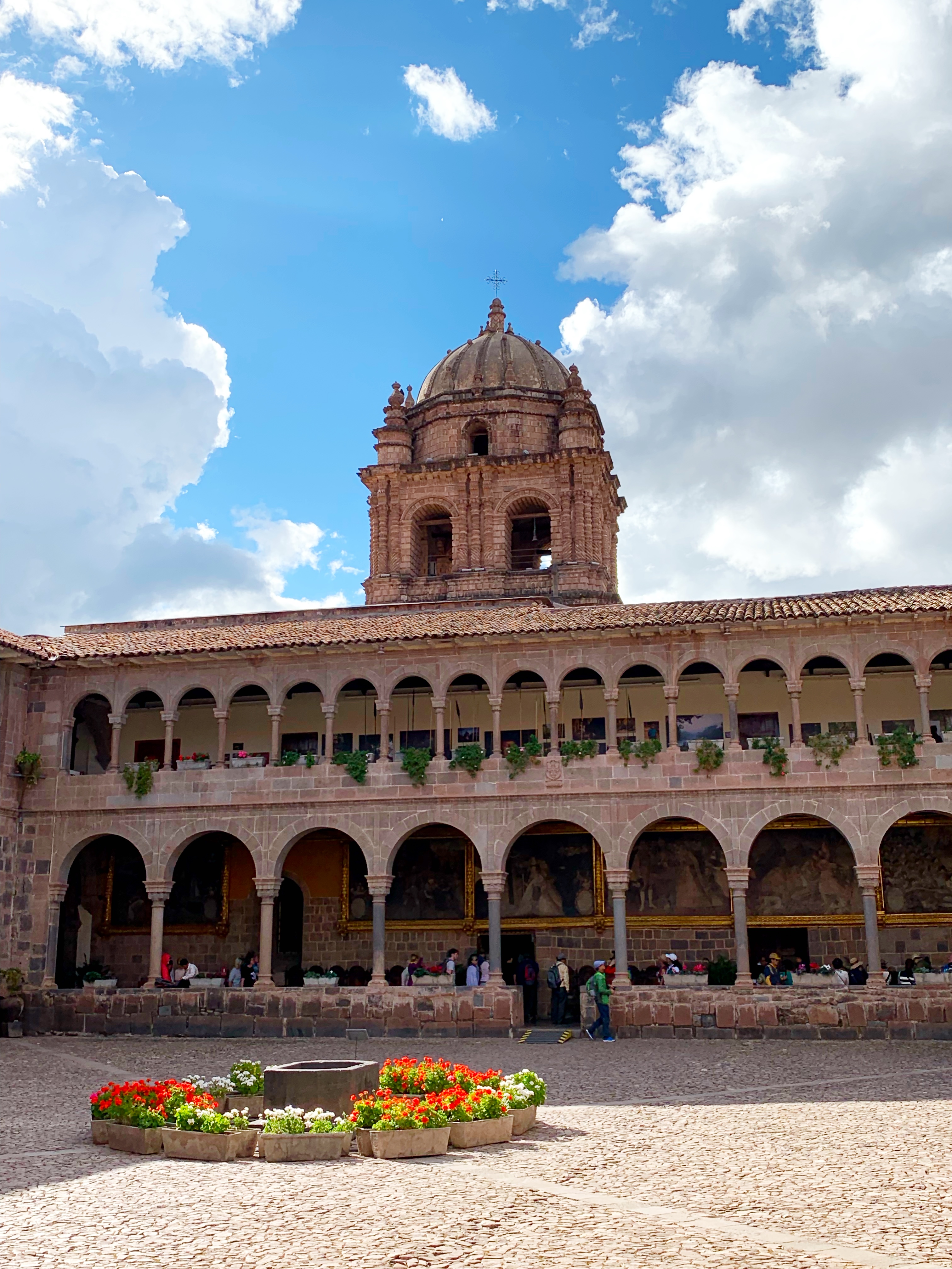 Inside the Convent of Santo Domingo in Cusco, Peru