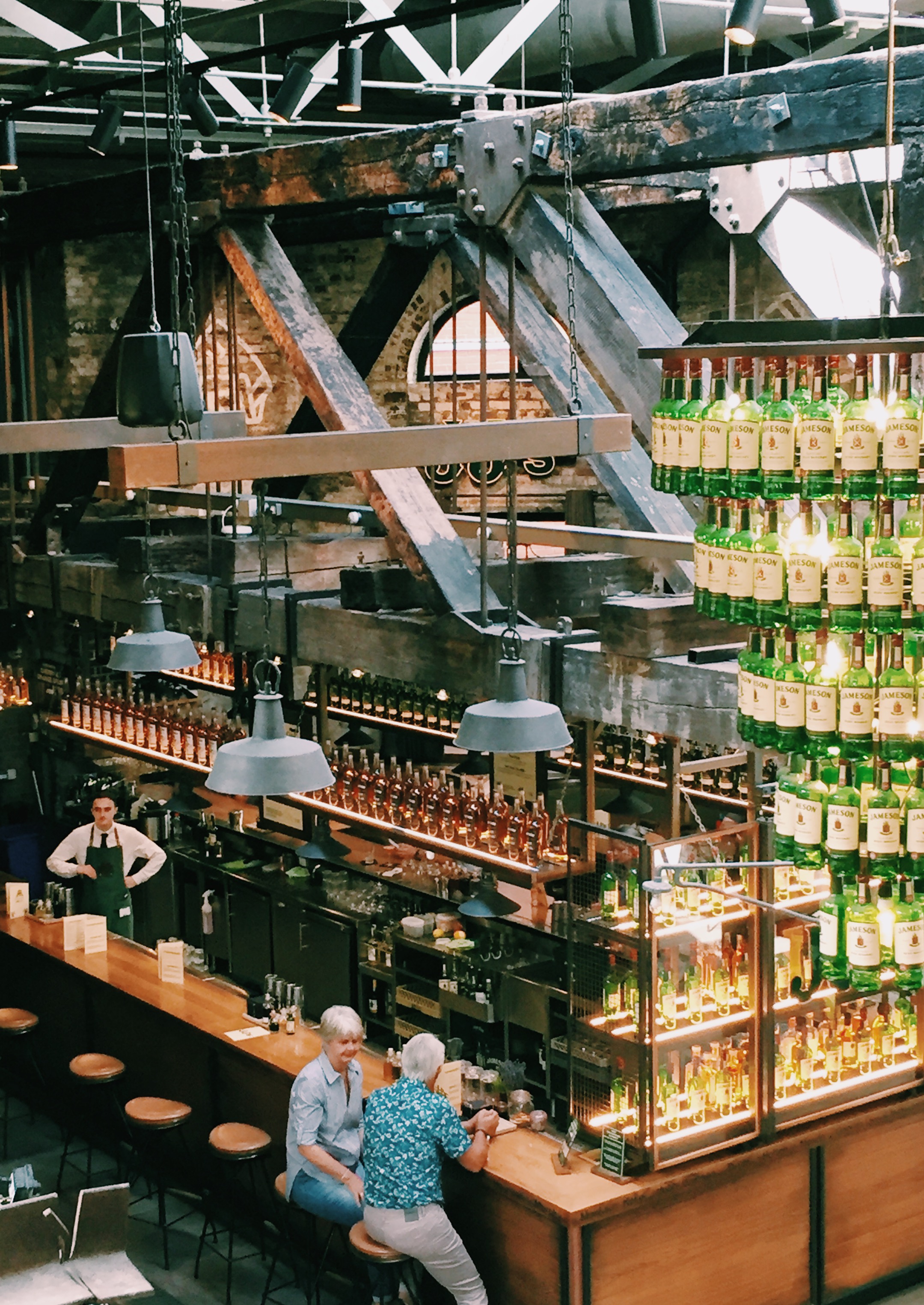 Jameson Distillery in Dublin, Ireland