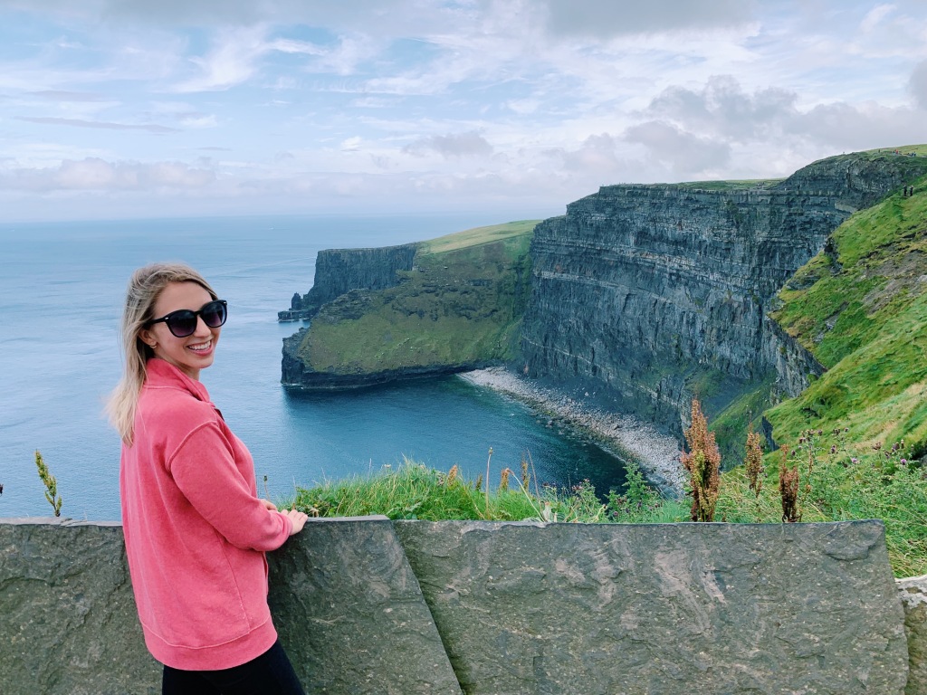 Flights to see the Cliffs of Moher in Ireland funded by Credit Card Points. 