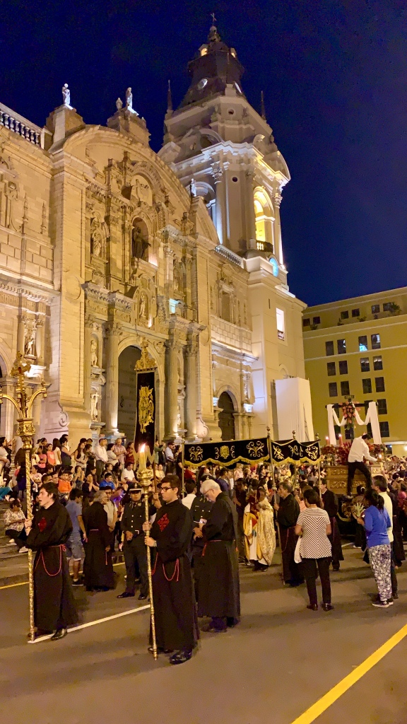 Holy Week processions in Lima, Peru
