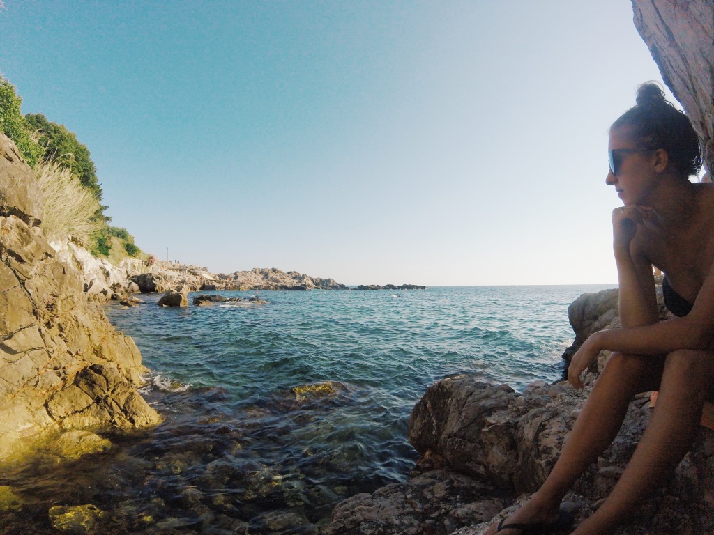 Swim spot in Dubrovnik 