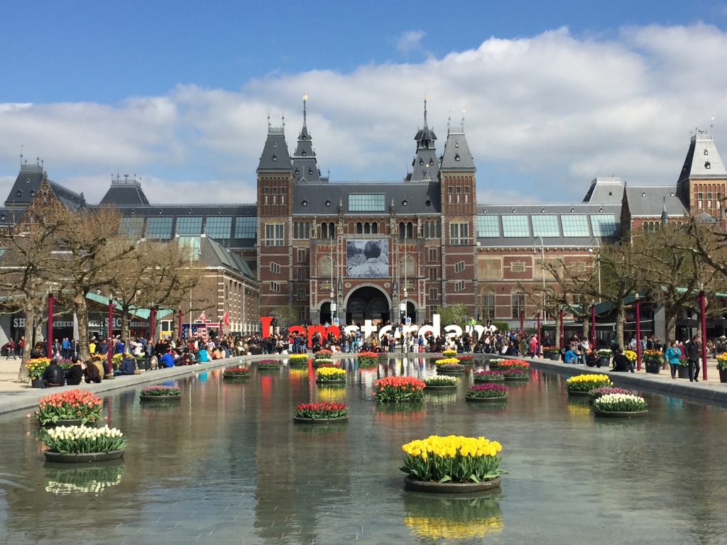 Outside the Rijksmuseum